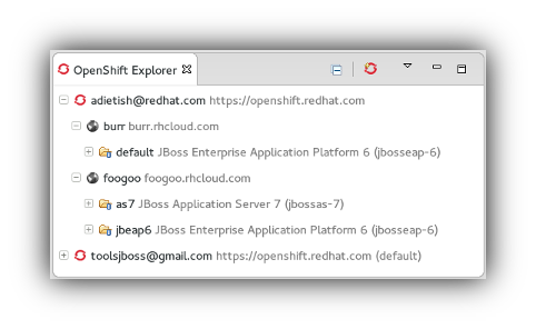 features openshift explorerview reduced