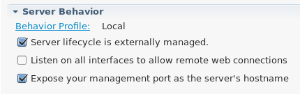 local fs externally managed