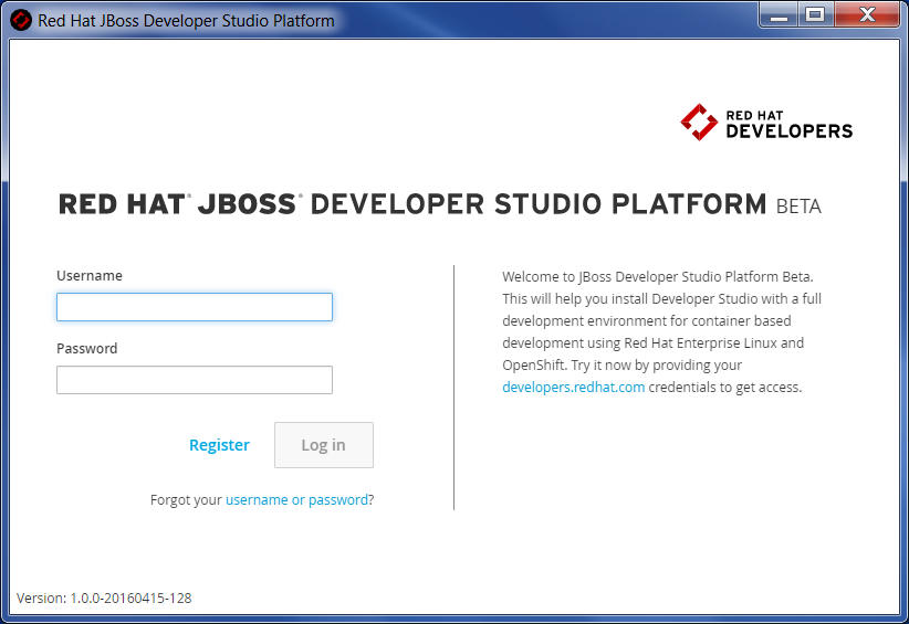 Red Hat JBoss Developer Studio Platform