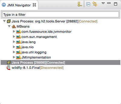 Locally detected processes