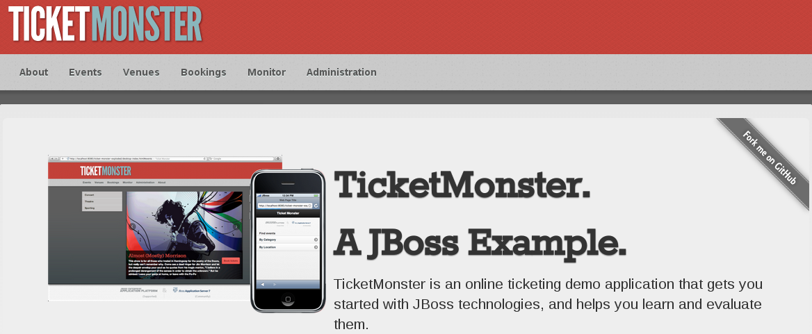 ticket monster webapp