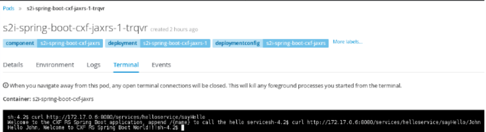 openshift spring boot