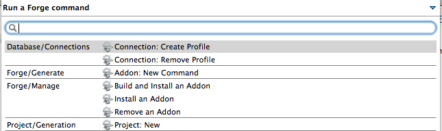 Connection Profiles