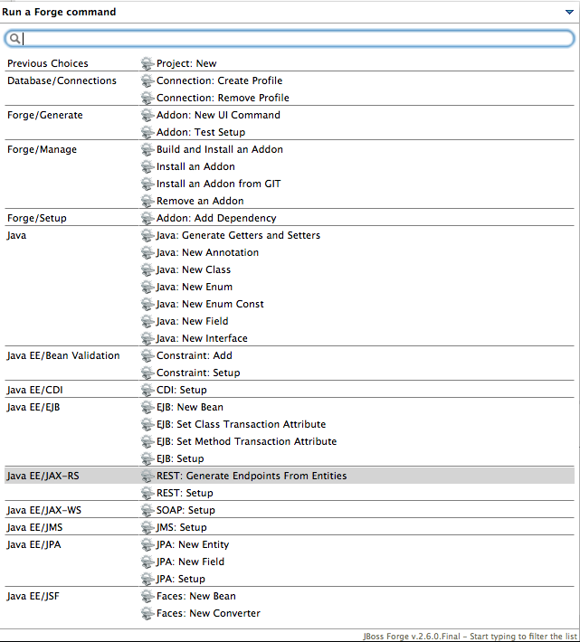 projectselection