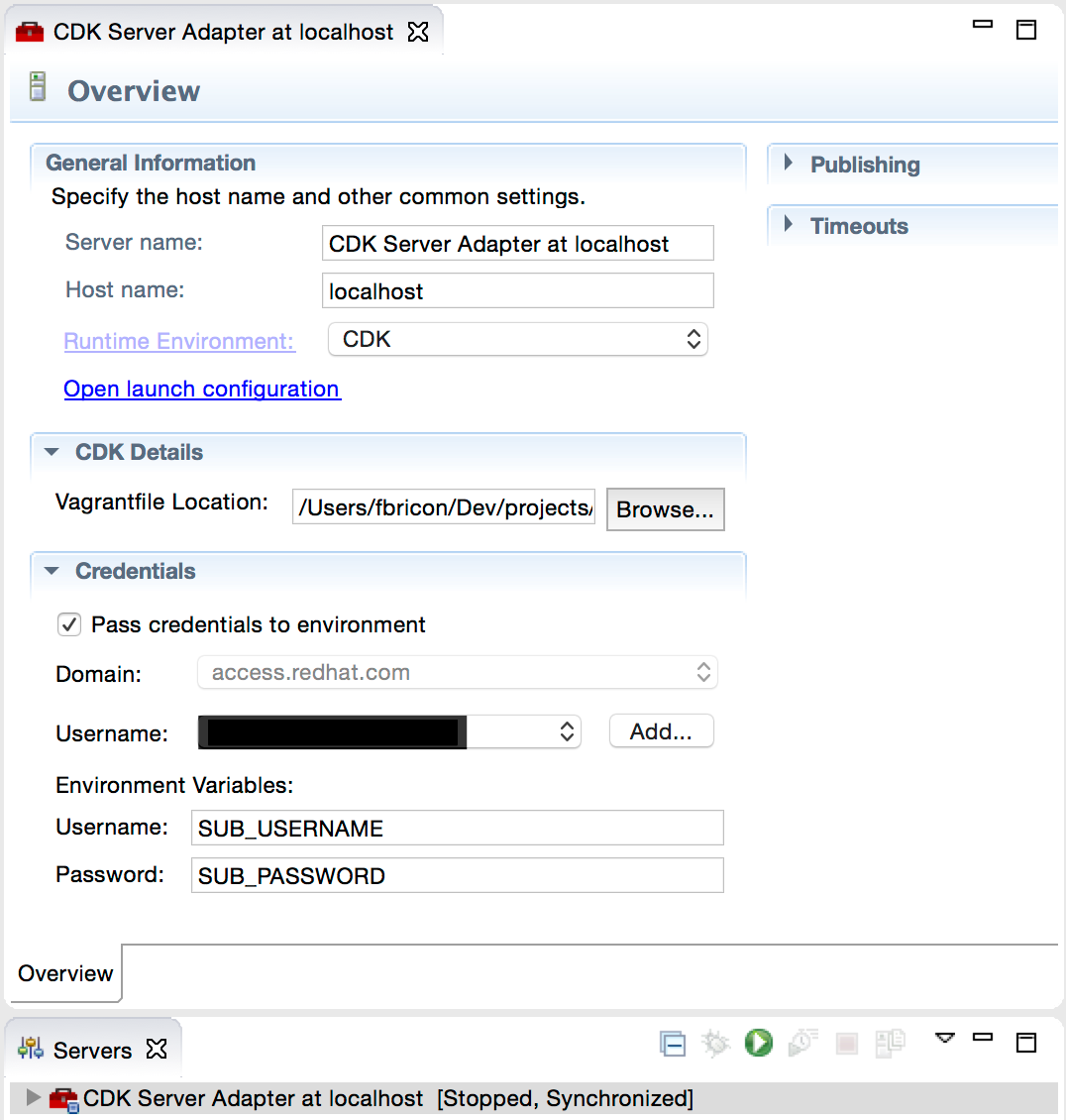 cdk server adapter