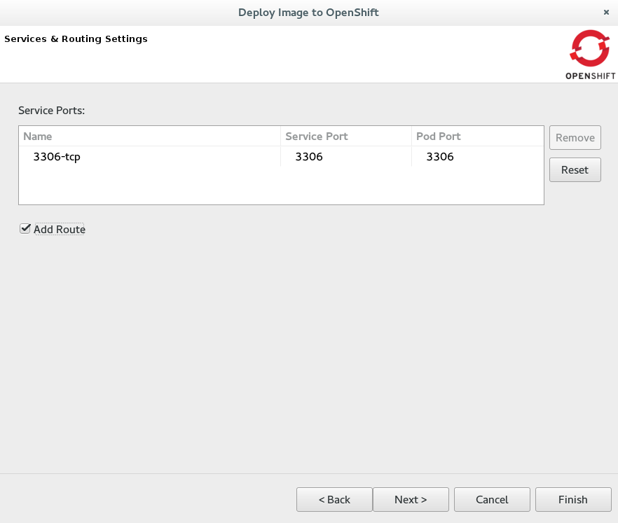 deploy image routing